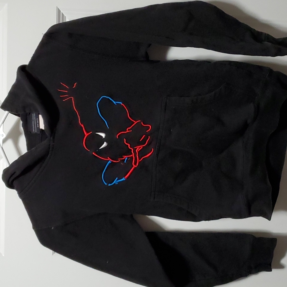 Embroidered Spiderman Hoodie